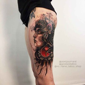 Artista di tatuaggi Jean Paul Marat