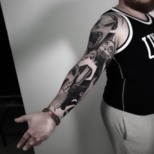 🔥 Foto hot, portfolio modelle  #37982 Tatuatore Andrey Popov