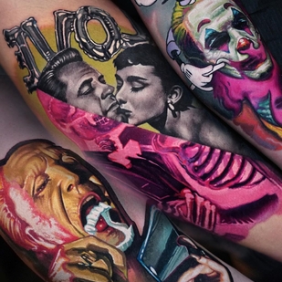 🔥 Foto hot, portfolio modelle  #43043 Tatuatore Sergey Shanko