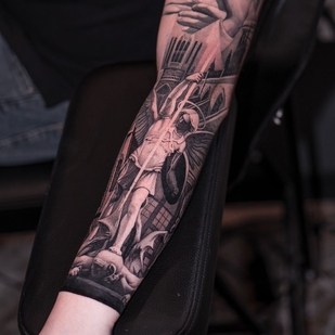 🔥 Foto hot, portfolio modelle  #43067 Tatuatore Evgeniy Mir