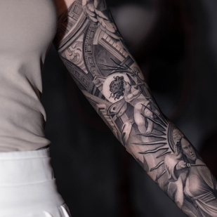 🔥 Foto hot, portfolio modelle  #43059 Tatuatore Evgeniy Mir