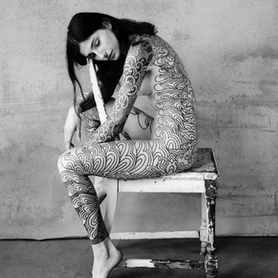 🔥 Foto hot, portfolio modelle  #43370 Modello di tatuaggi Noémie