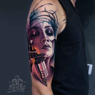 🔥 Foto hot, portfolio modelle  #14455 Tatuatore A.D. Pancho