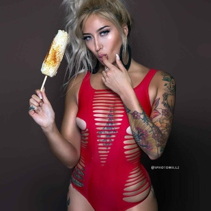 🔥 Foto hot, portfolio modelle  #14995 Modello di tatuaggi Allison Green