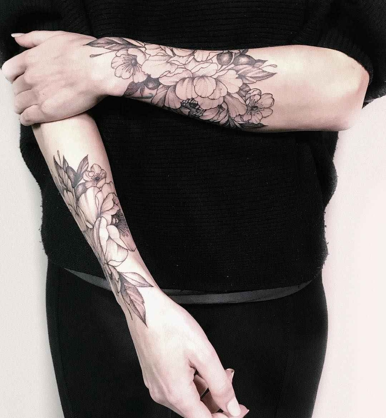 Tatuaggi luminosi da Yarina Tereshchenko