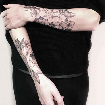 Tatuaggi luminosi da Yarina Tereshchenko