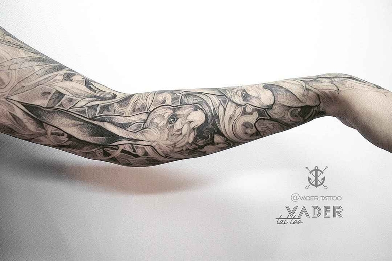 Tatuaggi delicati da Tatiana Vader