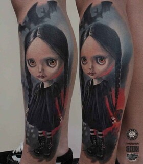 Artista di tatuaggi Dima Khominskiy