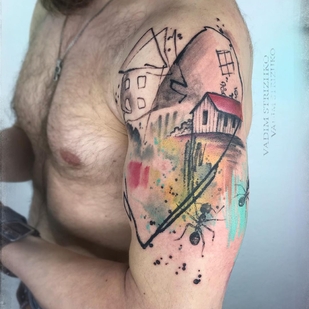 🔥 Foto hot, portfolio modelle  #43699 Tatuatore Vadim Strizhko