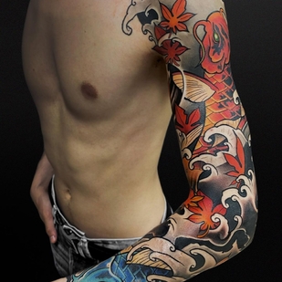 🔥 Foto hot, portfolio modelle  #43911 Tatuatore Slava Armeev