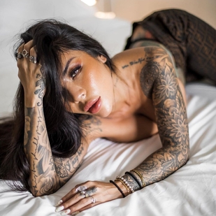 🔥 Foto hot, portfolio modelle  #44296 Modello di tatuaggi Kim Loo