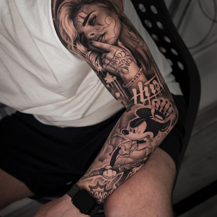 🔥 Foto hot, portfolio modelle  #75903 Tatuatore Sasha Hugo