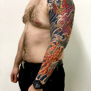 🔥 Foto hot, portfolio modelle  #78400 Tatuatore Aleksey Burundukov