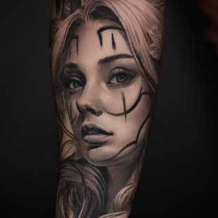 🔥 Foto hot, portfolio modelle  #80716 Tatuatore Aleksey Titov