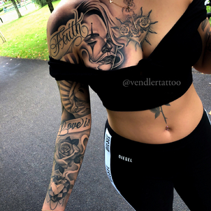 🔥 Foto hot, portfolio modelle  #81390 Tatuatore Vendler Tattoo