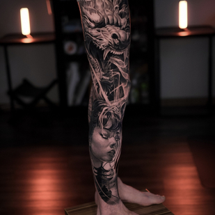 🔥 Foto hot, portfolio modelle  #82376 Tatuatore Aleksey Titov