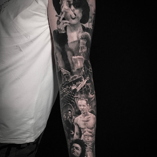 🔥 Foto hot, portfolio modelle  #82765 Tatuatore Mihail Gromovchuk / Leeahim_tattoo