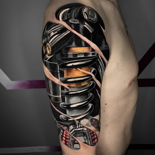 🔥 Foto hot, portfolio modelle  #82768 Tatuatore Mihail Gromovchuk / Leeahim_tattoo