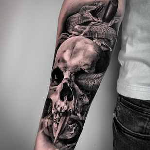 🔥 Foto hot, portfolio modelle  #82794 Tatuatore Mihail Gromovchuk / Leeahim_tattoo