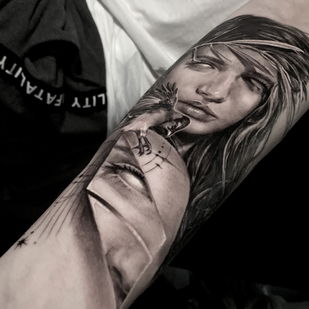 🔥 Foto hot, portfolio modelle  #82827 Tatuatore Vladislav Treyk