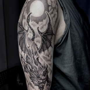 🔥 Foto hot, portfolio modelle  #83104 Tatuatore Aleksandr Shkuratov