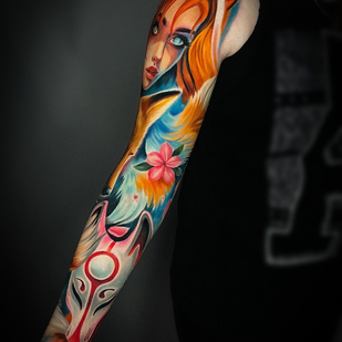 🔥 Foto hot, portfolio modelle  #83365 Tatuatore Albina Kruchinina / blondie_tattoo