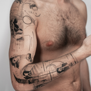 🔥 Foto hot, portfolio modelle  #86634 Tatuatore Vytautas Vy