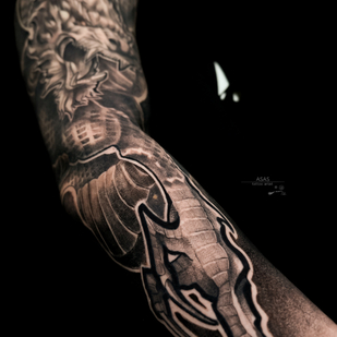 🔥 Foto hot, portfolio modelle  #89488 Tatuatore Aleksandr Maximov