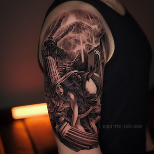 🔥 Foto hot, portfolio modelle  #86607 Tatuatore Aleksey Titov