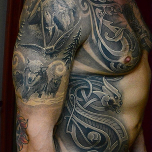 🔥 Foto hot, portfolio modelle  #89766 Tatuatore Dmitriy Chikaev