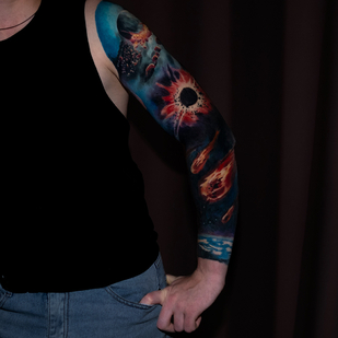 🔥 Foto hot, portfolio modelle  #87640 Tatuatore Sergey Proshkin 