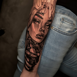 🔥 Foto hot, portfolio modelle  #83842 Tatuatore Violetta Martynova 