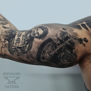 🔥 Foto hot, portfolio modelle  #87664 Tatuatore Vladimir Kovalevskiy