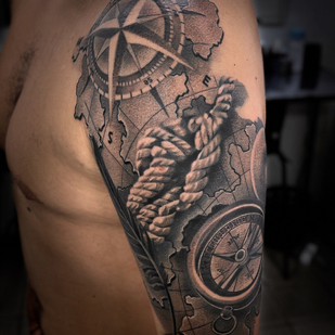 🔥 Foto hot, portfolio modelle  #94391 Tatuatore Sergey Chernyy