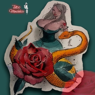 🔥 Foto hot, portfolio modelle  #91943 Tatuatore Vyacheslav Menschikov