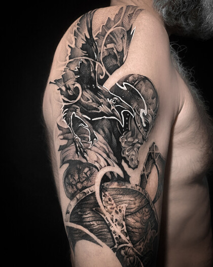 Idee per tatuaggi # Tatuatore Vladimir Isakov