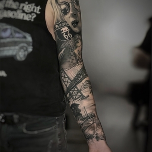 🔥 Foto hot, portfolio modelle  #104983 Tatuatore Vladimir Mamonov
