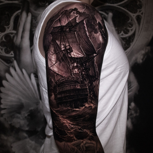 🔥 Foto hot, portfolio modelle  #91125 Tatuatore Andrey Lukyanov