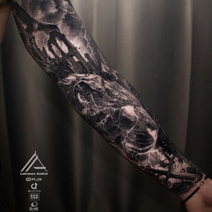 🔥 Foto hot, portfolio modelle  #105392 Tatuatore Andrey Lukyanov