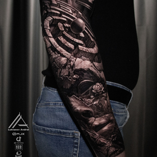 🔥 Foto hot, portfolio modelle  #105397 Tatuatore Andrey Lukyanov