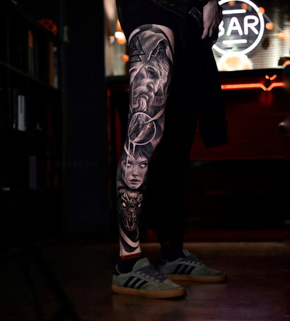 Idee per tatuaggi # Tatuatore Lera Valer_eva