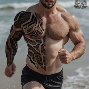 🔥 Foto hot, portfolio modelle  #98104 Tatuatore Ioann Leo ( LEO-VAN )