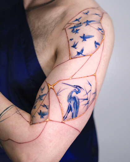 Idee per tatuaggi #92527 Tatuatore Tatuaggi di Porcellana 