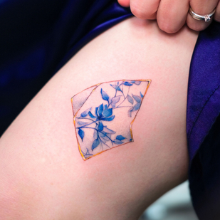 🔥 Foto hot, portfolio modelle  #92530 Tatuatore Tatuaggi di Porcellana 