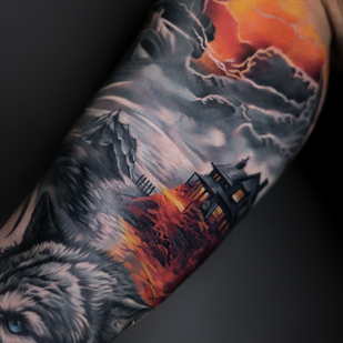 🔥 Foto hot, portfolio modelle  #91180 Tatuatore Dmitriy Nazarov