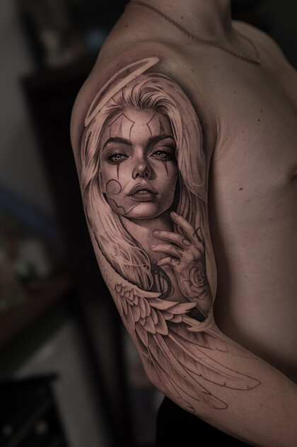 Idee per tatuaggi #93280 Tatuatore Sasha Hugo