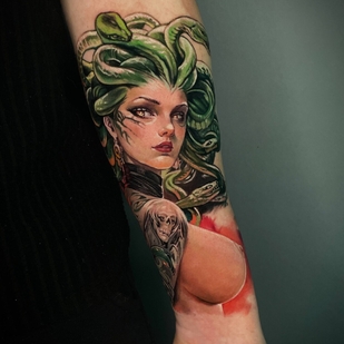 🔥 Foto hot, portfolio modelle  #102893 Tatuatore Mihail Gromovchuk / Leeahim_tattoo