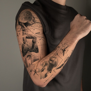 🔥 Foto hot, portfolio modelle  #104493 Tatuatore Vytautas Vy