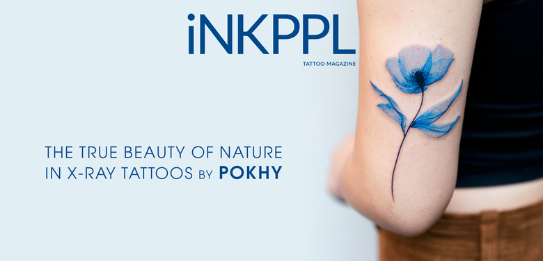 La vera bellezza della natura nei tatuaggi a raggi X di Pokhy