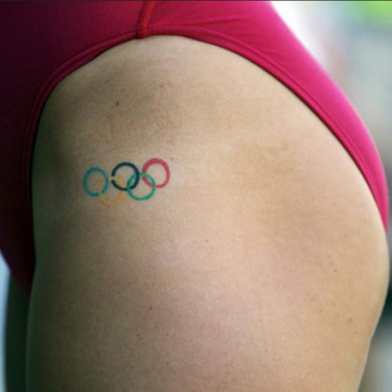 Il Comitato Paralimpico ha revocato il divieto sui tatuaggi con i anelli olimpici